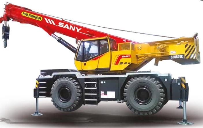 Короткобазный автокран Sany SRC600C
